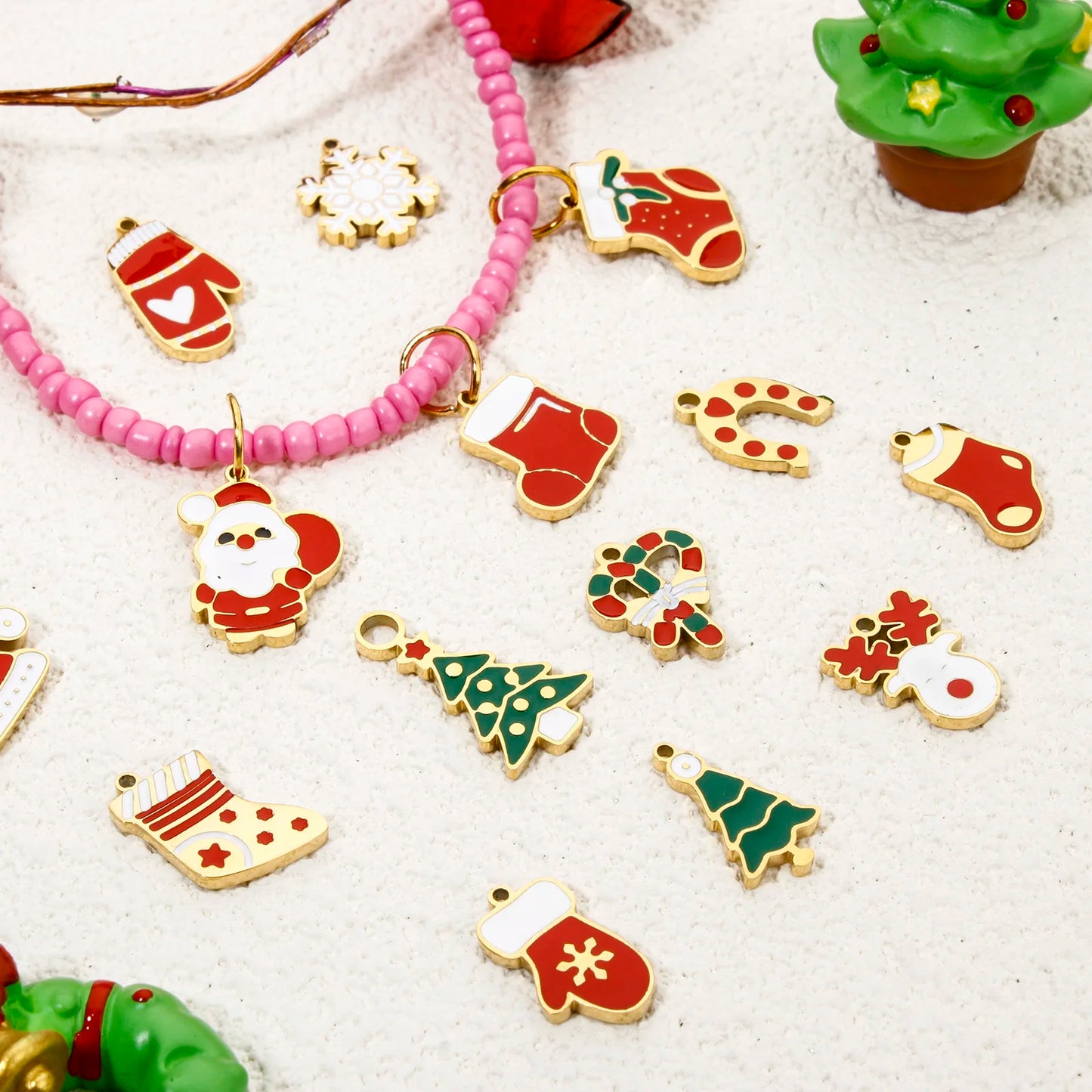 Christmas  DIY Women Necklace Jewelry