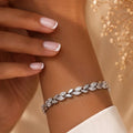 Leaf Crystal Bracelet